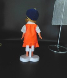 mod doll orange b